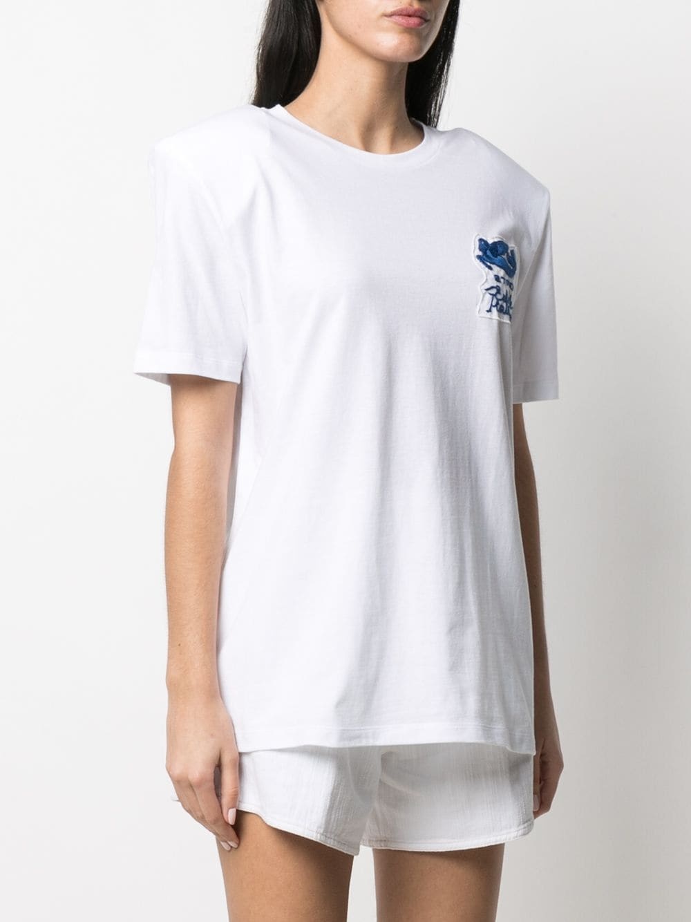 Etro Logo Decal T-shirt In White