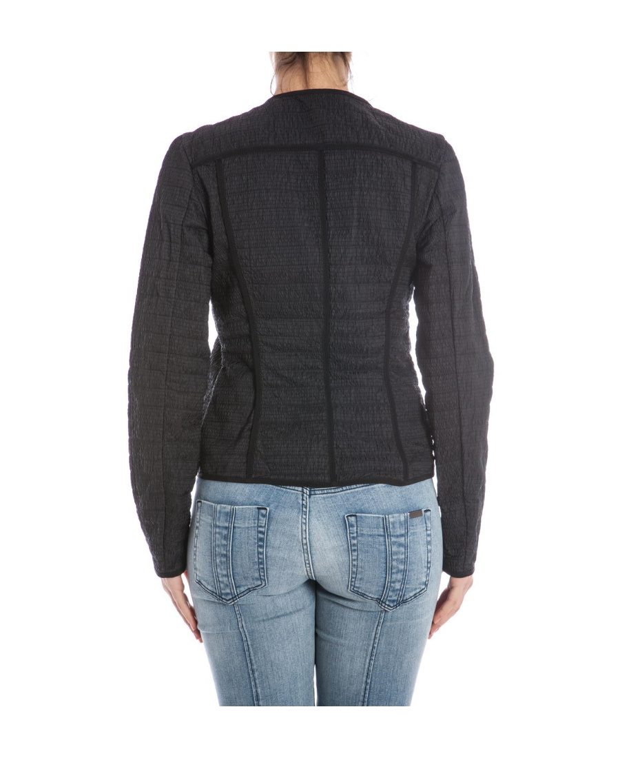 Moncler Long-sleeved Zipper Casual Jacket In Black
