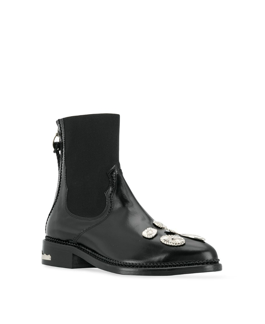 Toga Chelsea Boots In Black