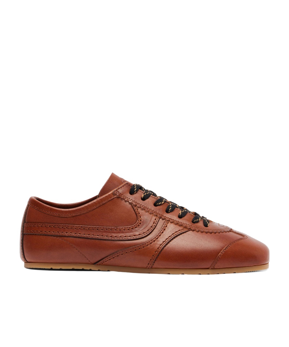 Dries Van Noten Lace-up Sneakers In Brown