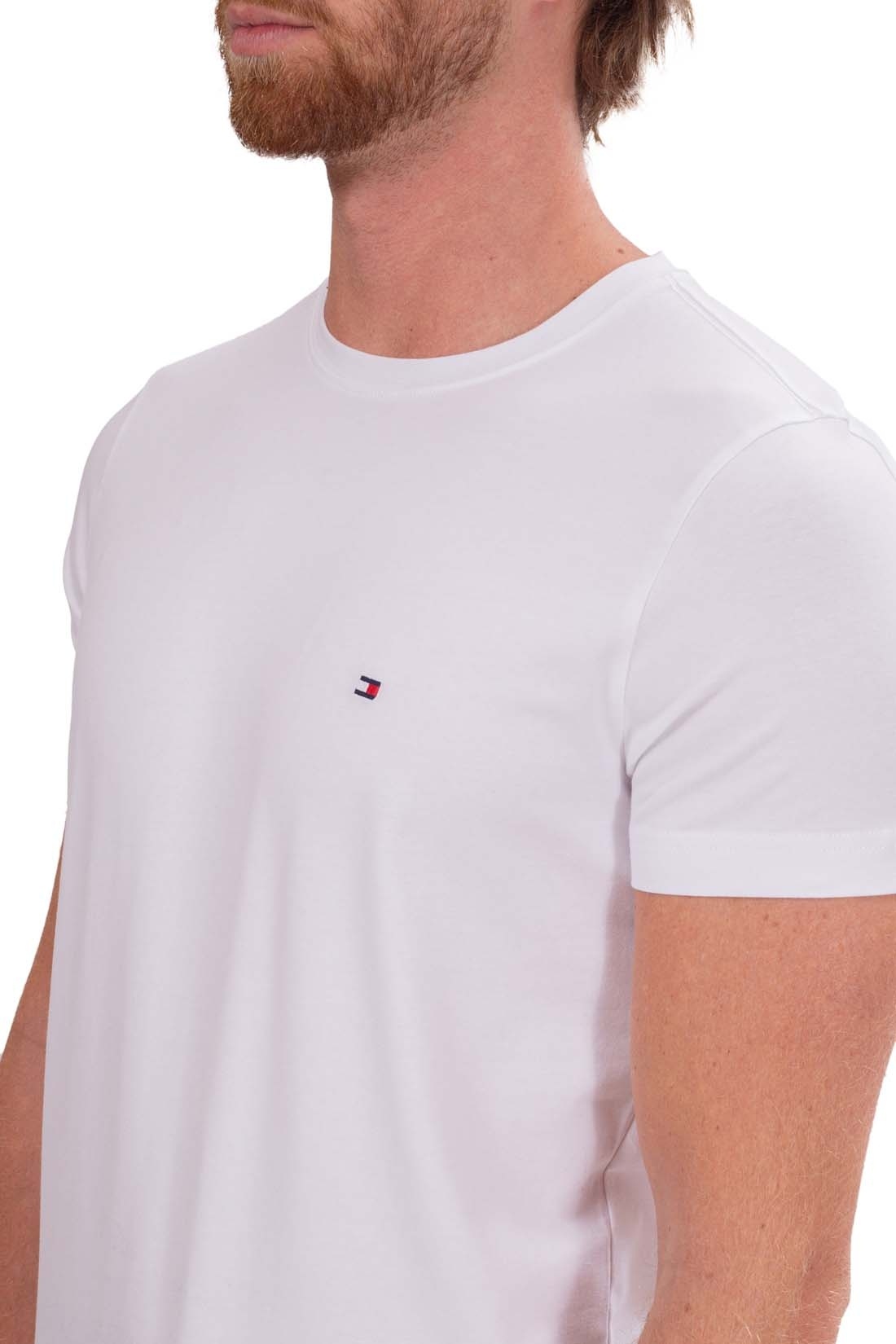 Tommy Hilfiger Short-sleeved T-shirt In White