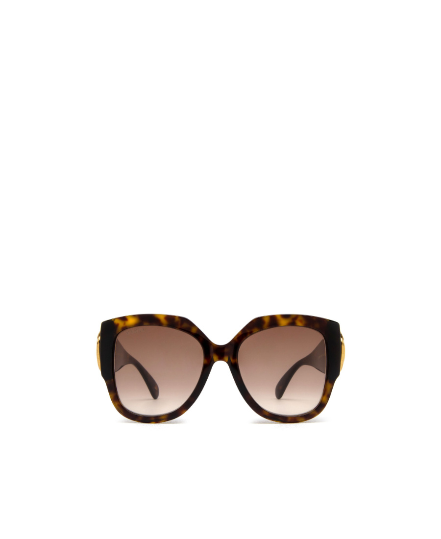 Gucci Eyewear Square Frame Sunglasses In Brown