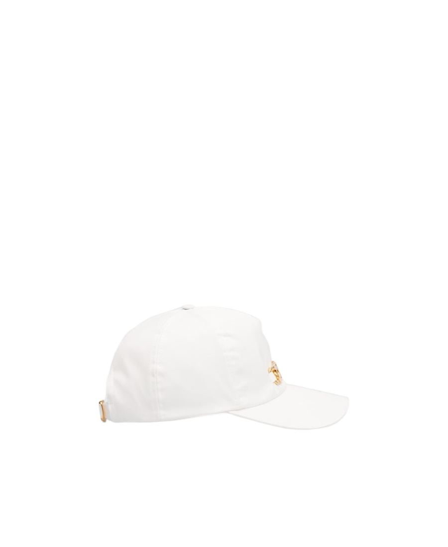 Valentino Vlogo Logo-plaque Baseball Cap In White