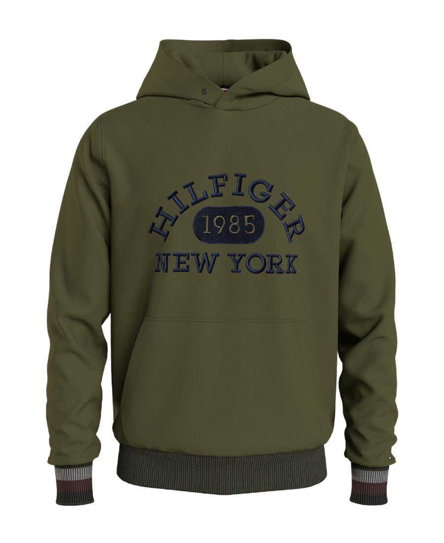 TOMMY HILFIGER HILFIGER MONOTYPE COLLEGE LOGO HOODIE