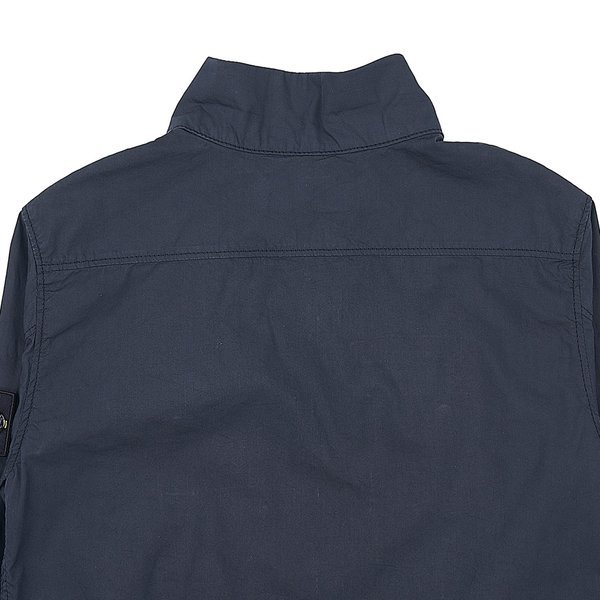 Stone Island Long Sleeved Jacket In Black