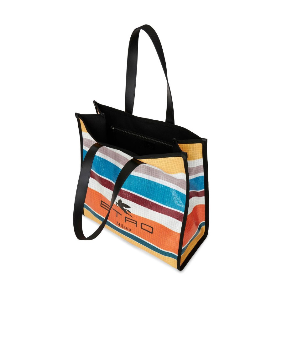 Etro Spice Glass Shopper Bag In Multicolor