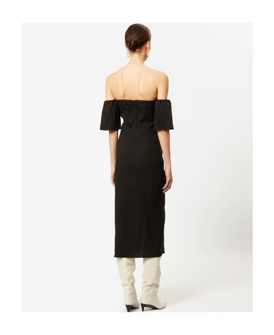 Isabel Marant A Shoulder-length Dress In Black