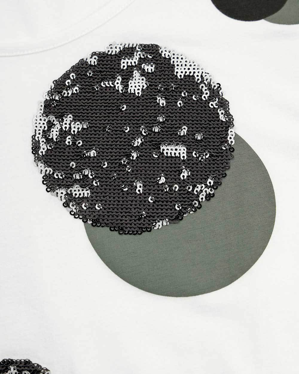 SPORTMAX T-SHIRT WITH ROUND NECK AND SHORT SLEEVES