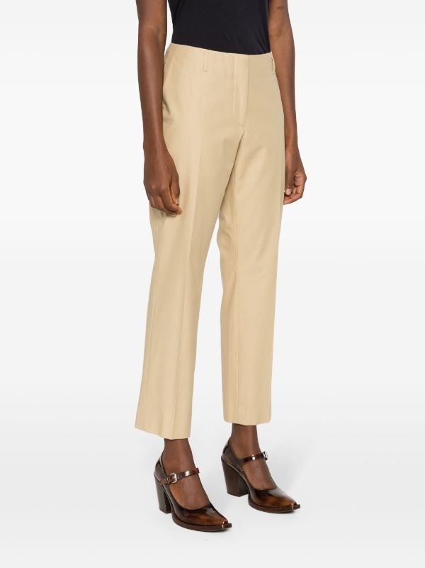 Dries Van Noten Casual Pants With Belt Loops In Nude