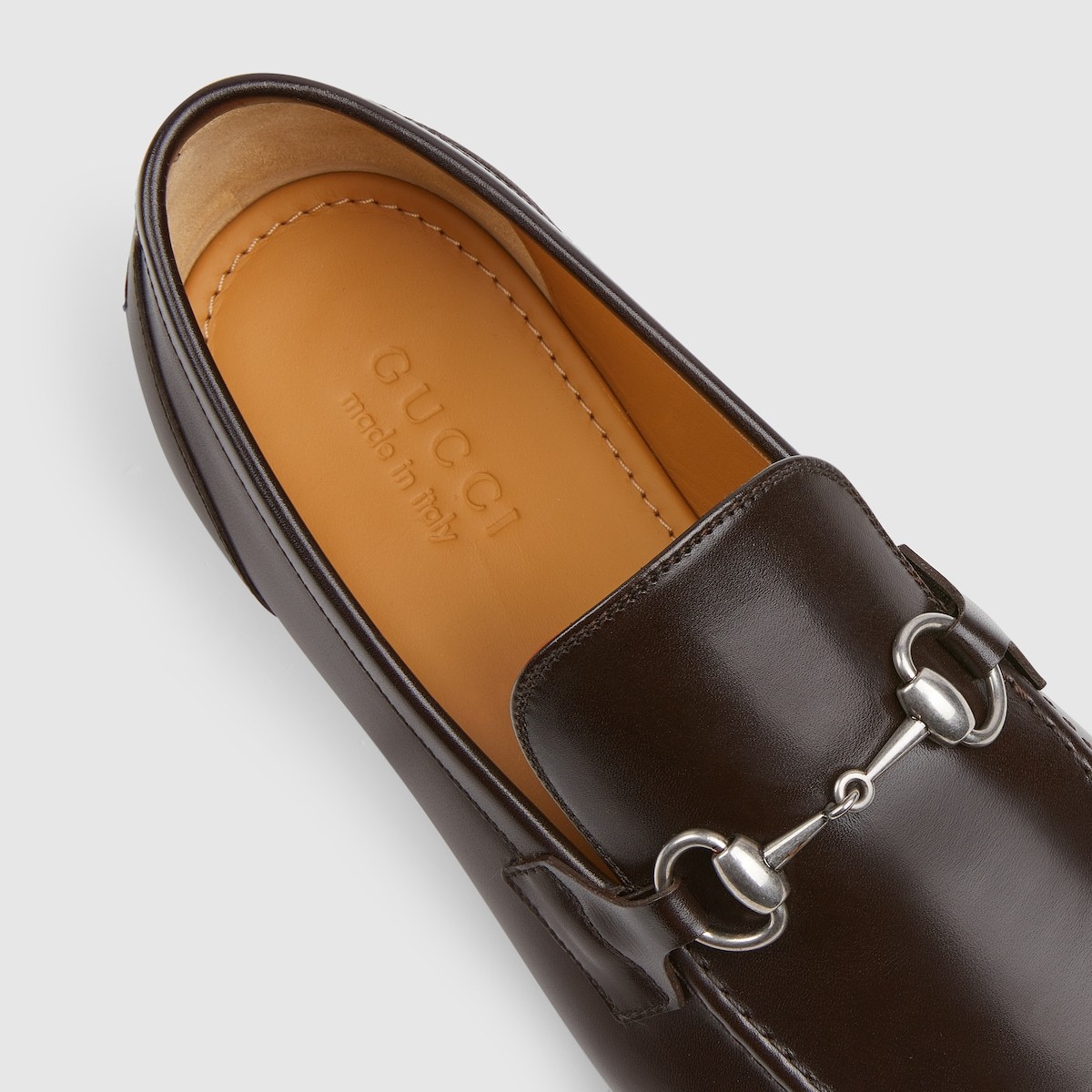 Gucci Men's  Jordaan Loafer In Brown
