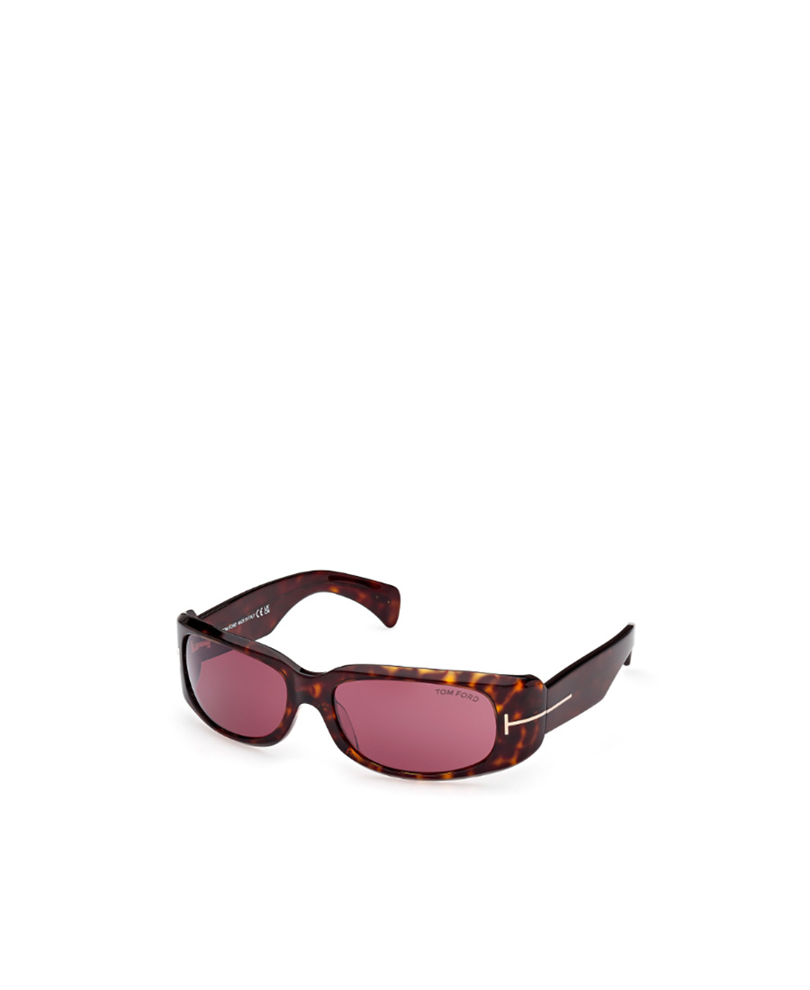 Tom Ford Eyewear Rectangular Frame Sunglasses In Pink