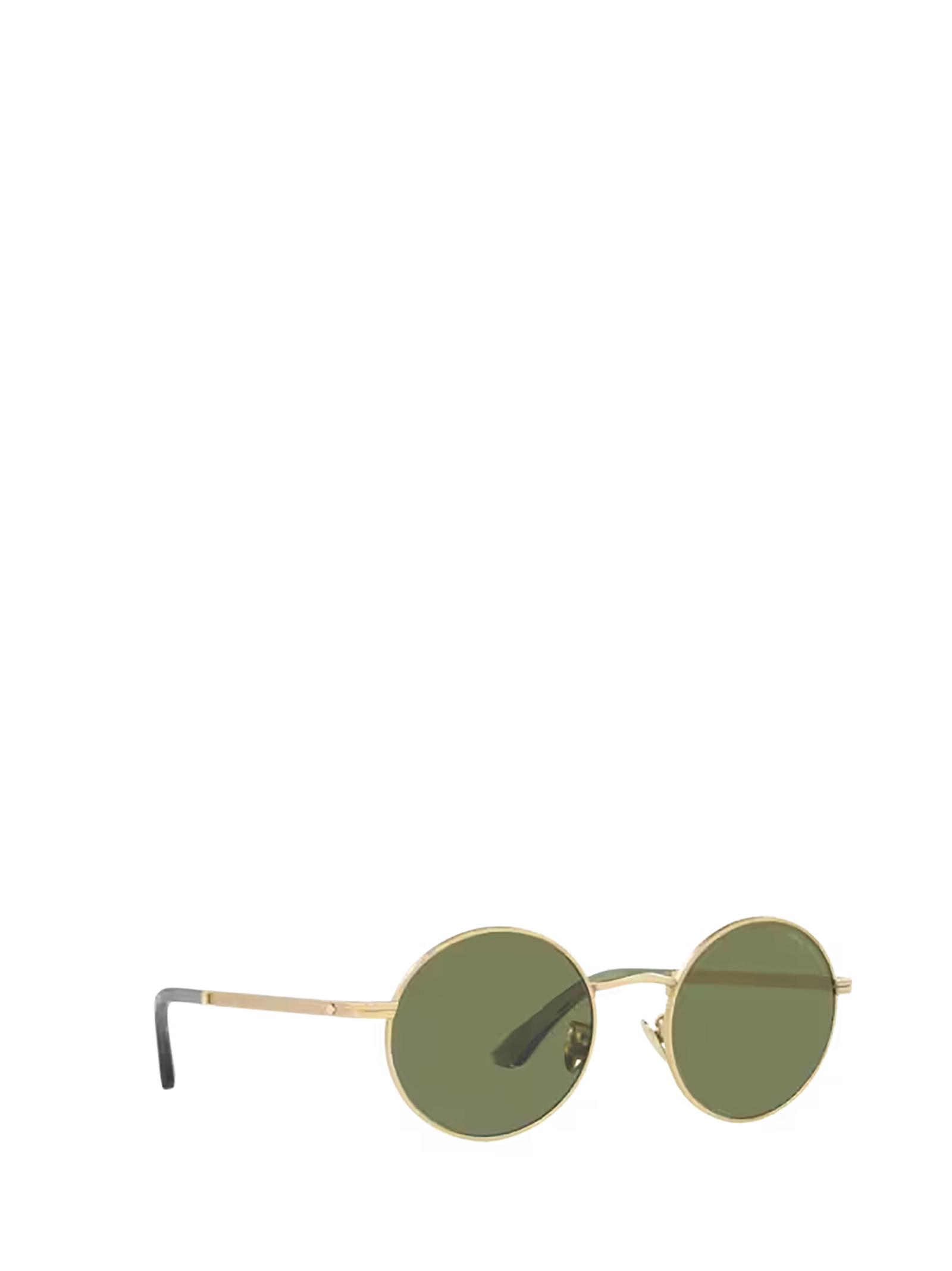Giorgio Armani Round Sunglasses In Green