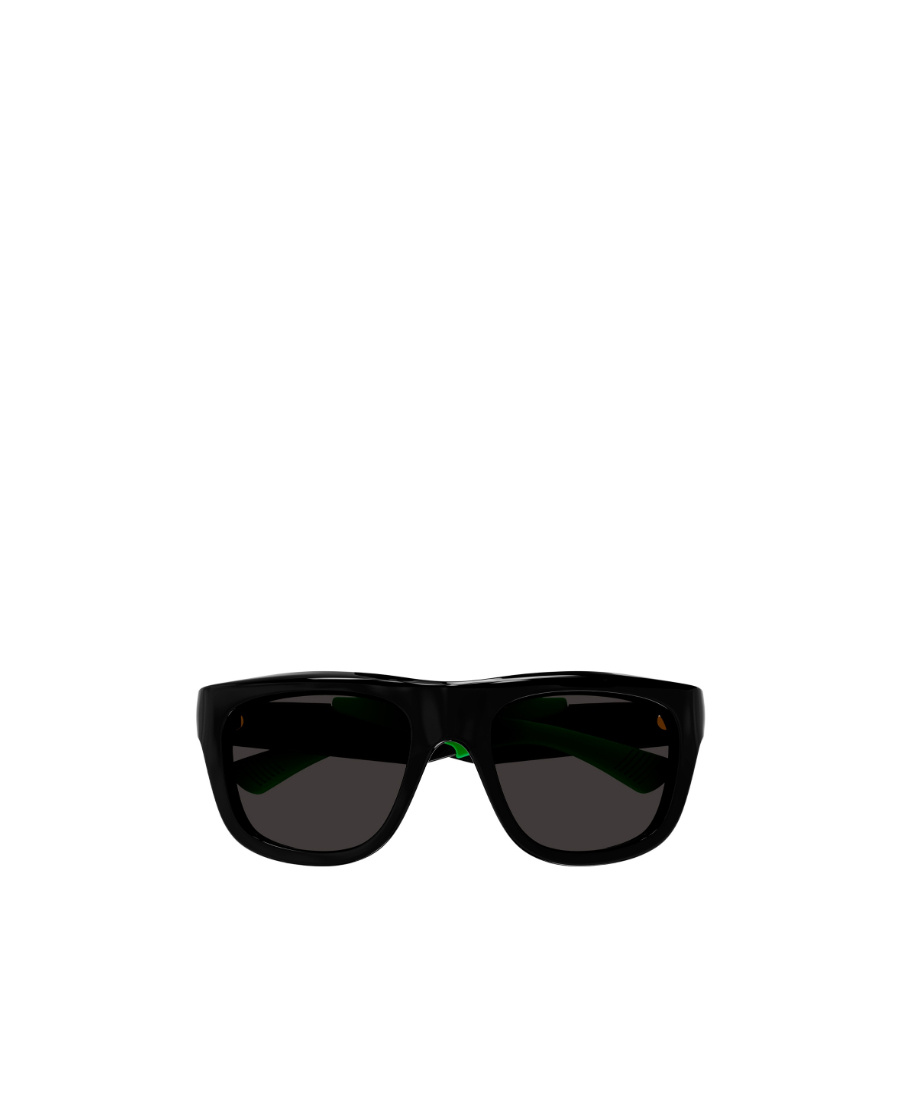 Bottega Veneta Logo Sunglasses In Black