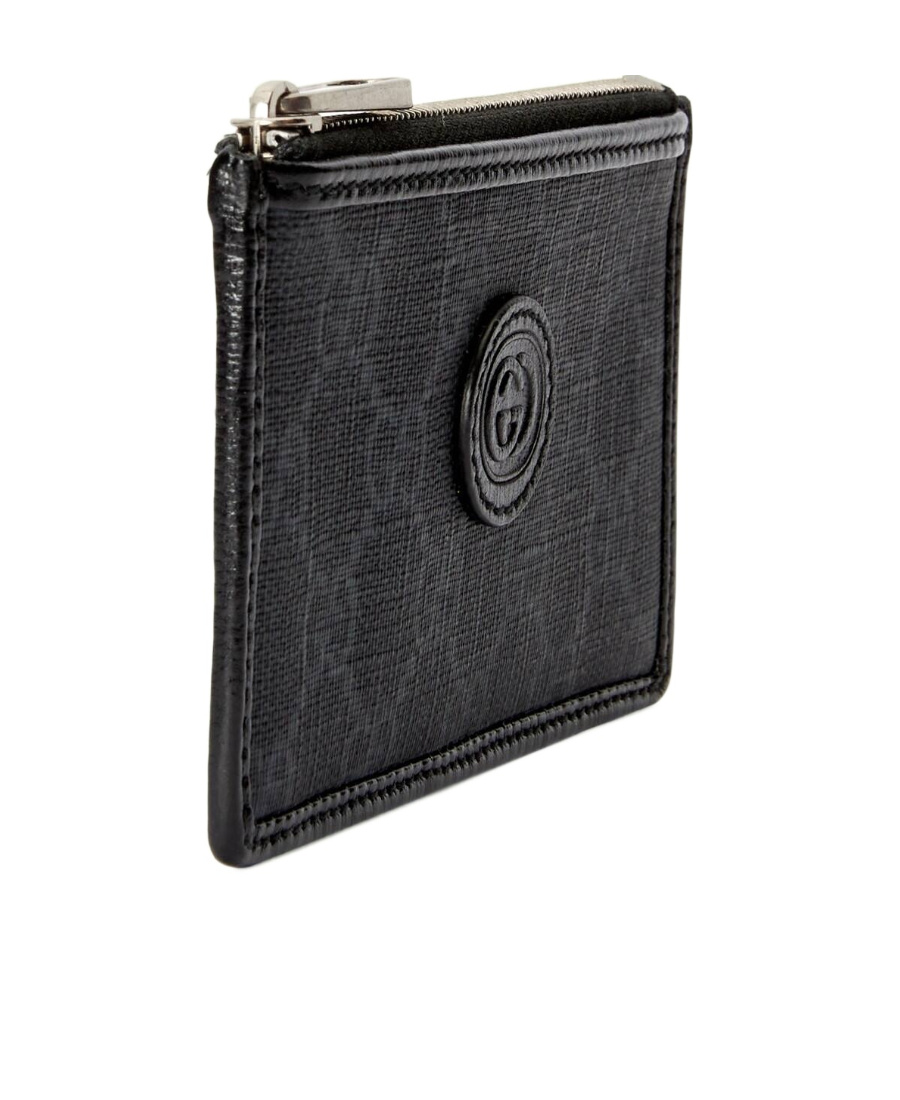 Gucci Gg Logo Cardholder In Black