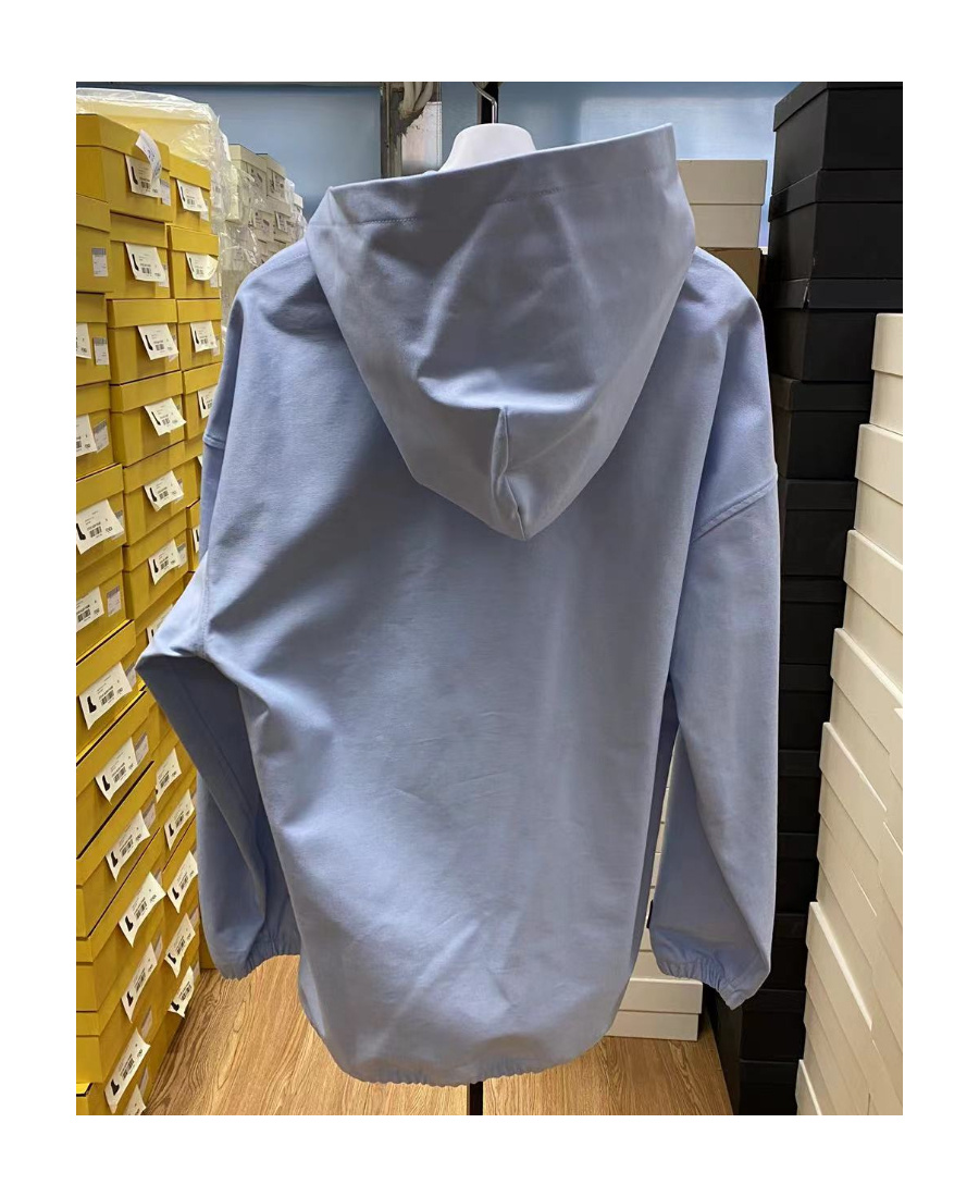 We11 Done Armband Hooded Sweater In Gray