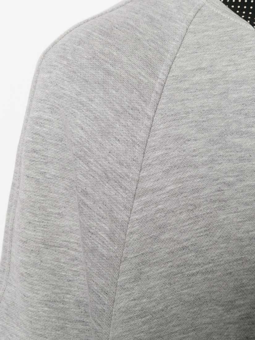 Theory Round-neck Sweatshirt In Gray