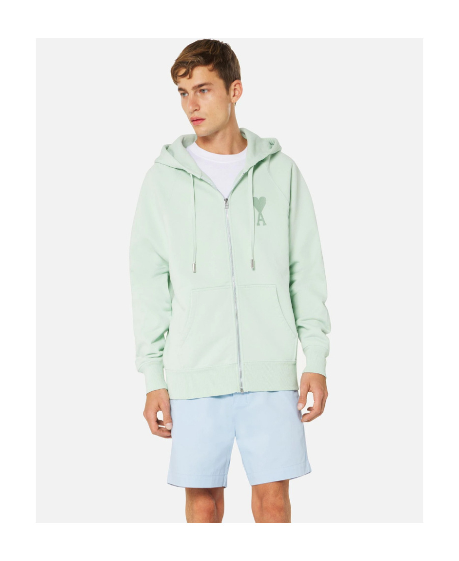 Ami Alexandre Mattiussi Ami De Coeur Zipped Hoodie