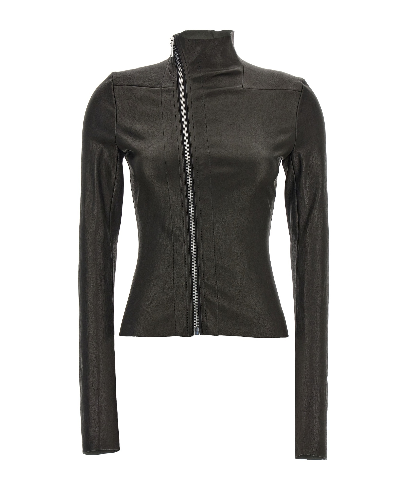 Rick Owens Gary Jacket In Stretch Fabric In Black
