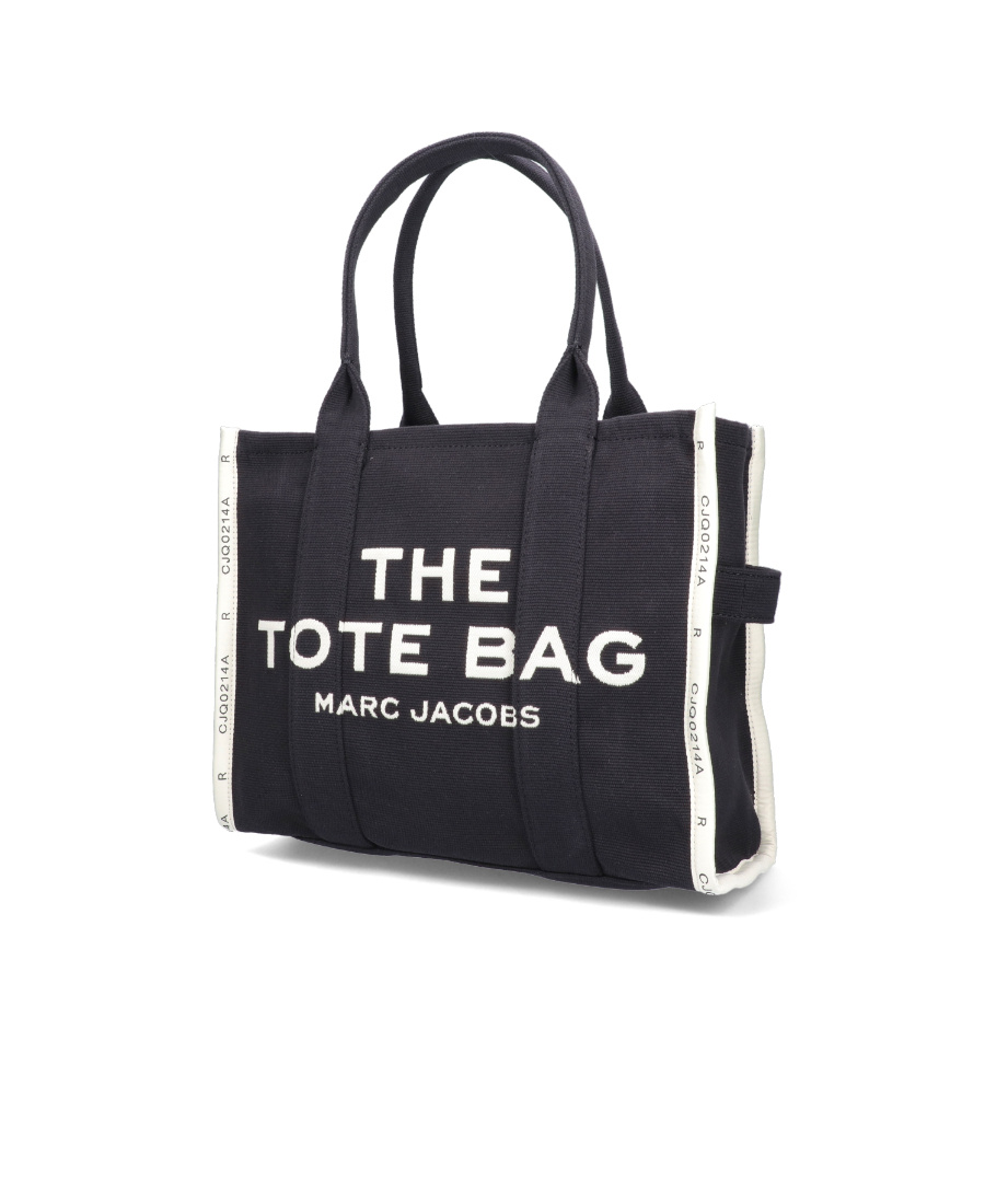 Marc Jacobs The Jacquard Large Tote Bag In Black