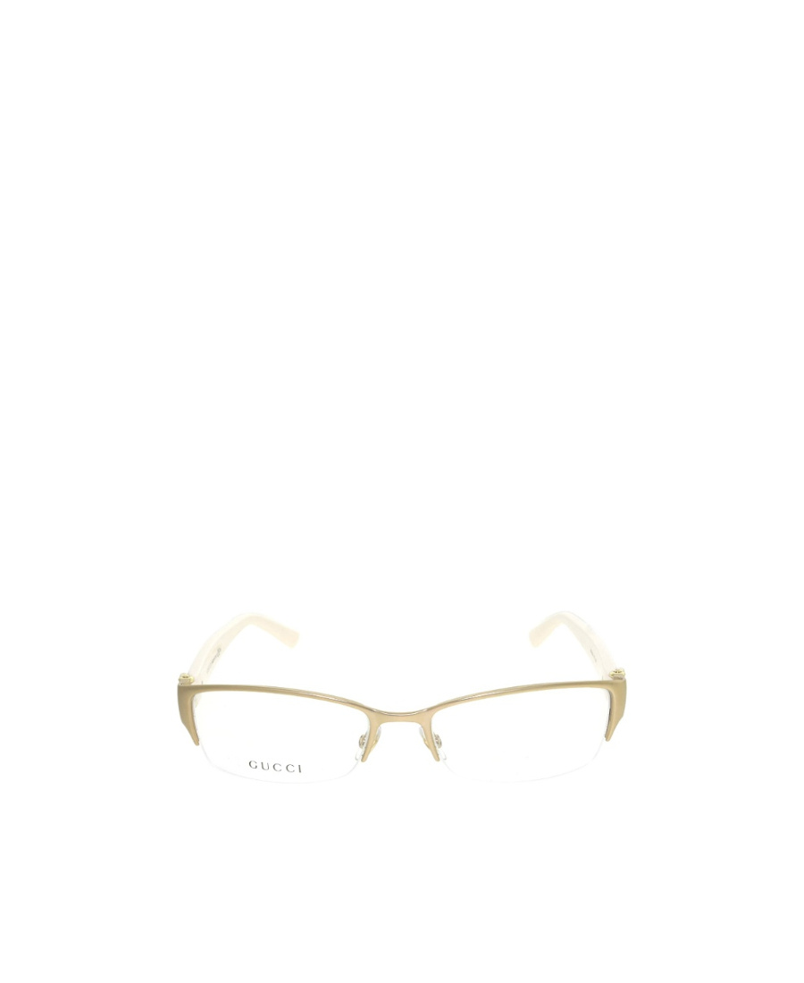 Gucci Logo Detail Flat Lens In White