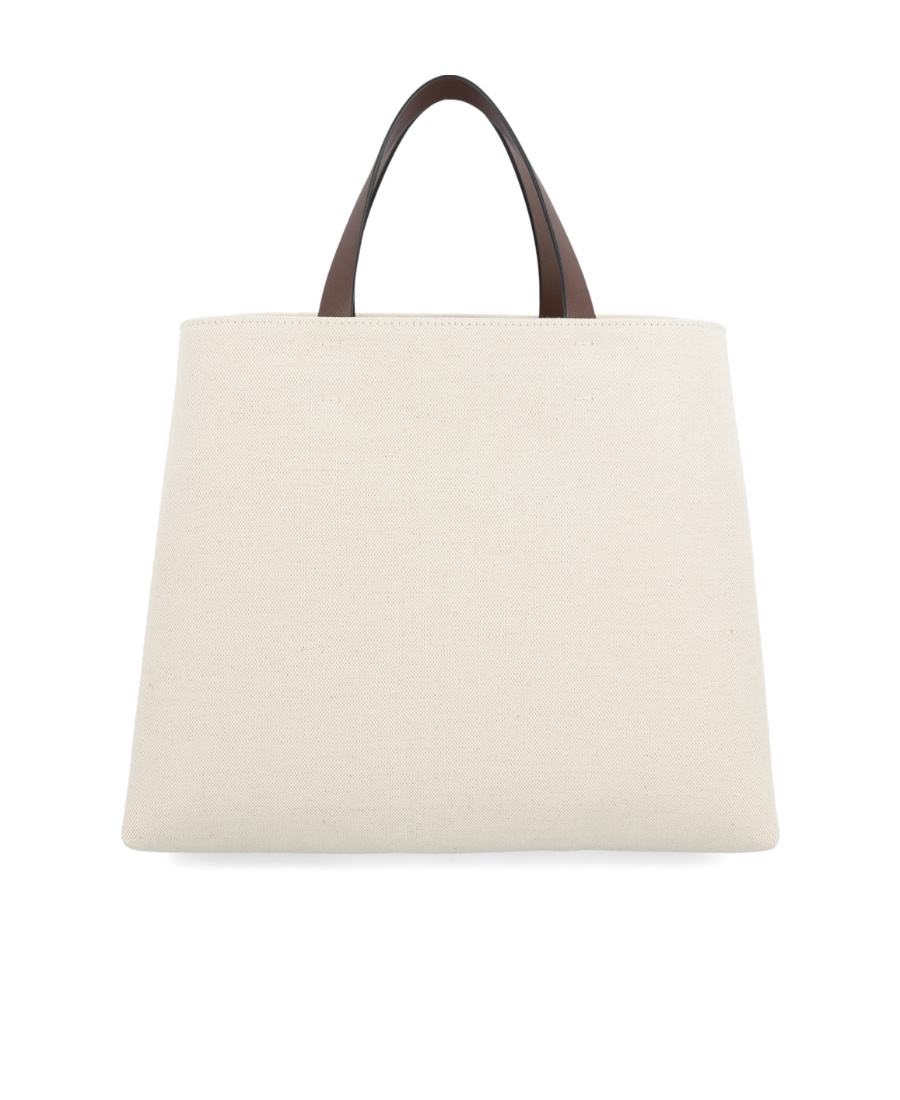 Valentino Vlogo Two-tone Tote Bag In Multicolor