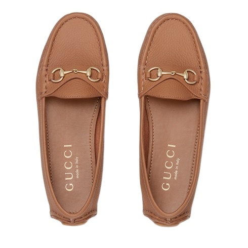 Gucci Driver Loafer In Brown