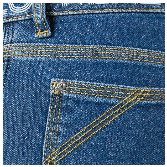 Kenzo Logo Skinny Jeans In Blue