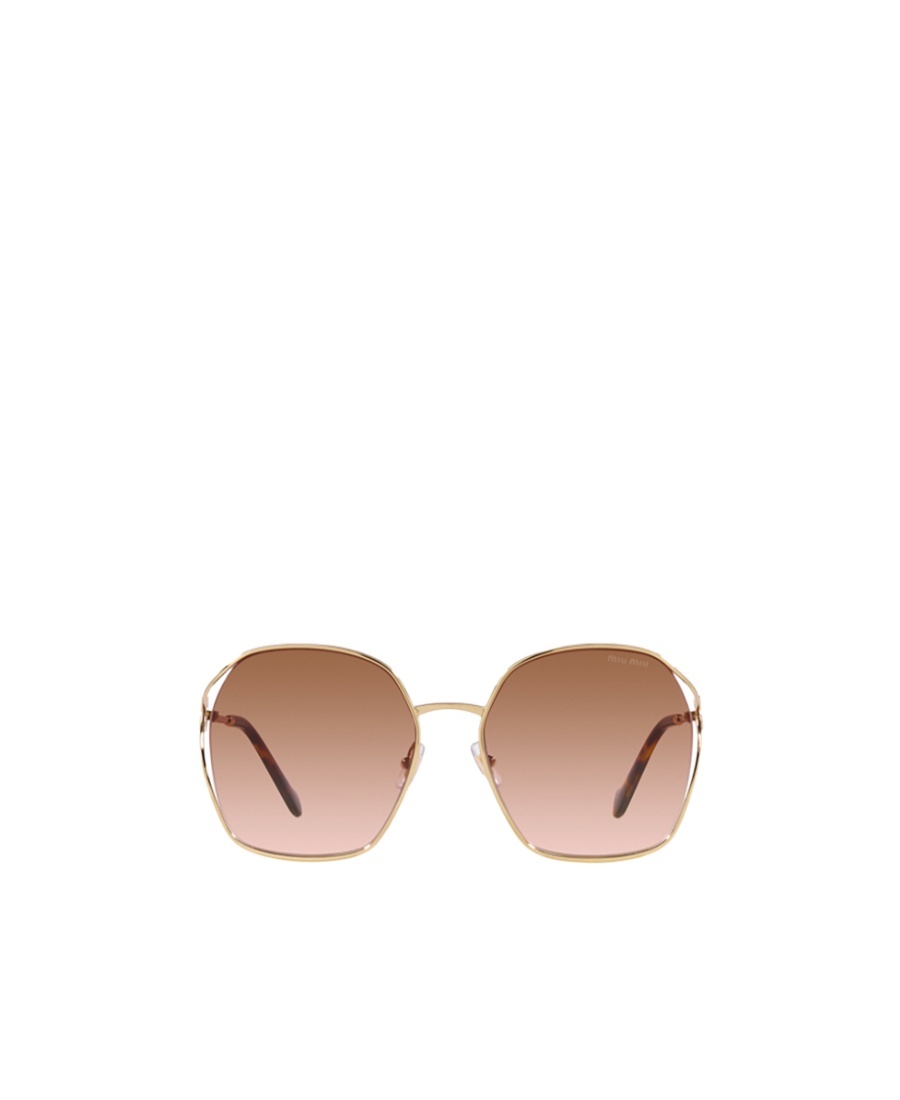 Miu Miu Square-frame Sunglasses In Brown