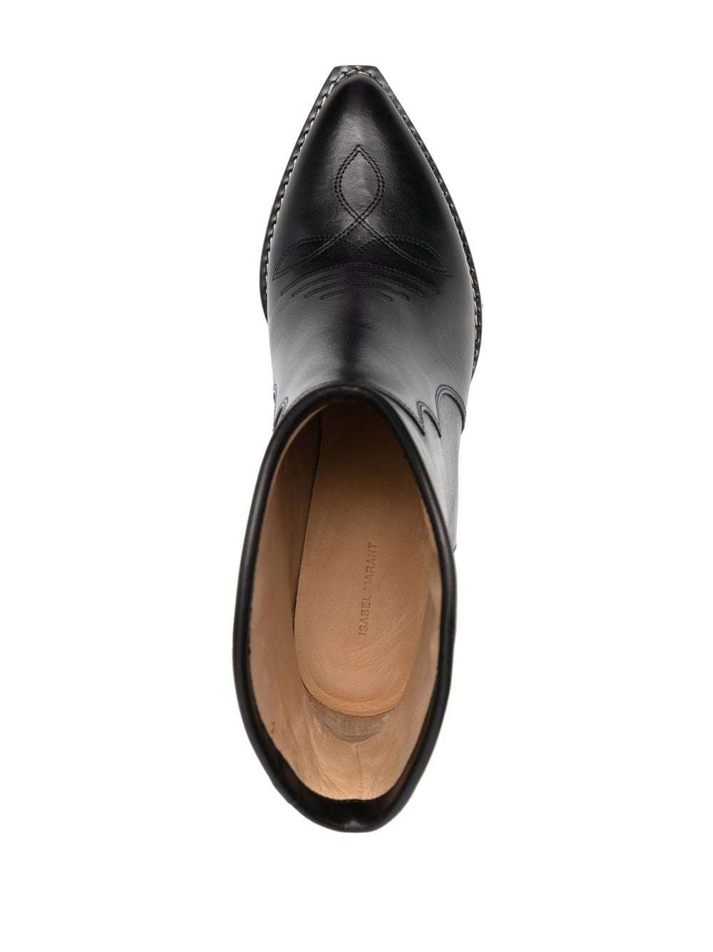 Isabel Marant Darizo Ankle Boots Black In Black