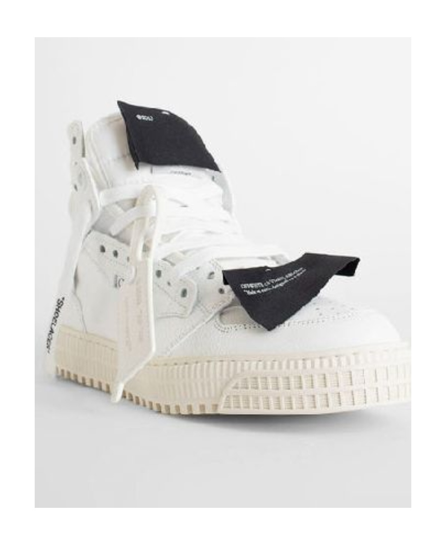 Off-white 20mm 3.0 Off Court Leather Sneakers In White