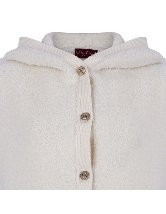 Gucci Sleeveless Knitted Vest In White