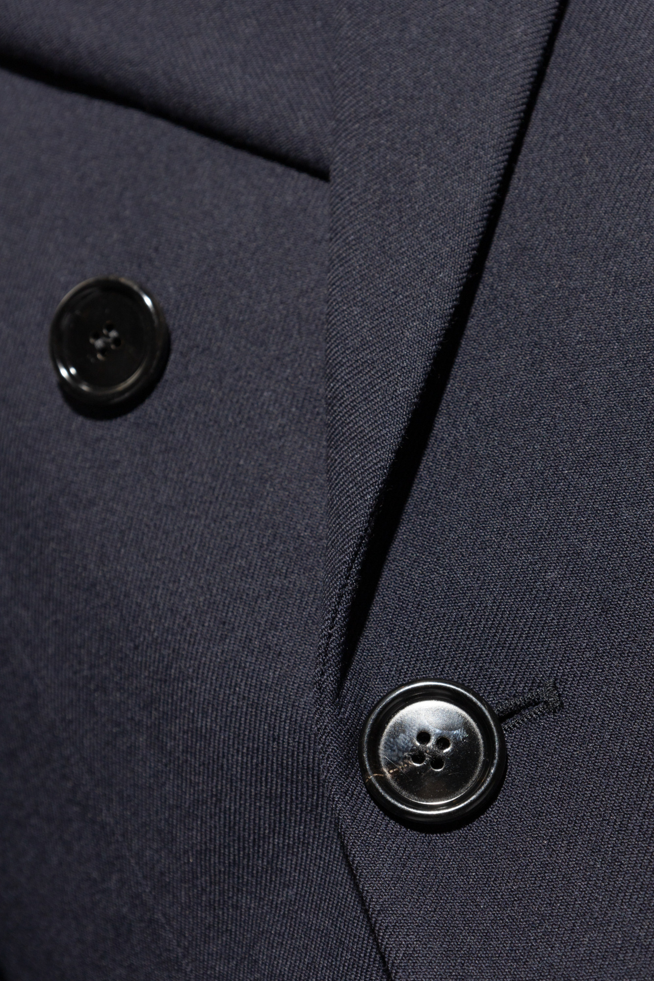 Ami Alexandre Mattiussi Double-breasted Blazer With Structured Shoulders In Black