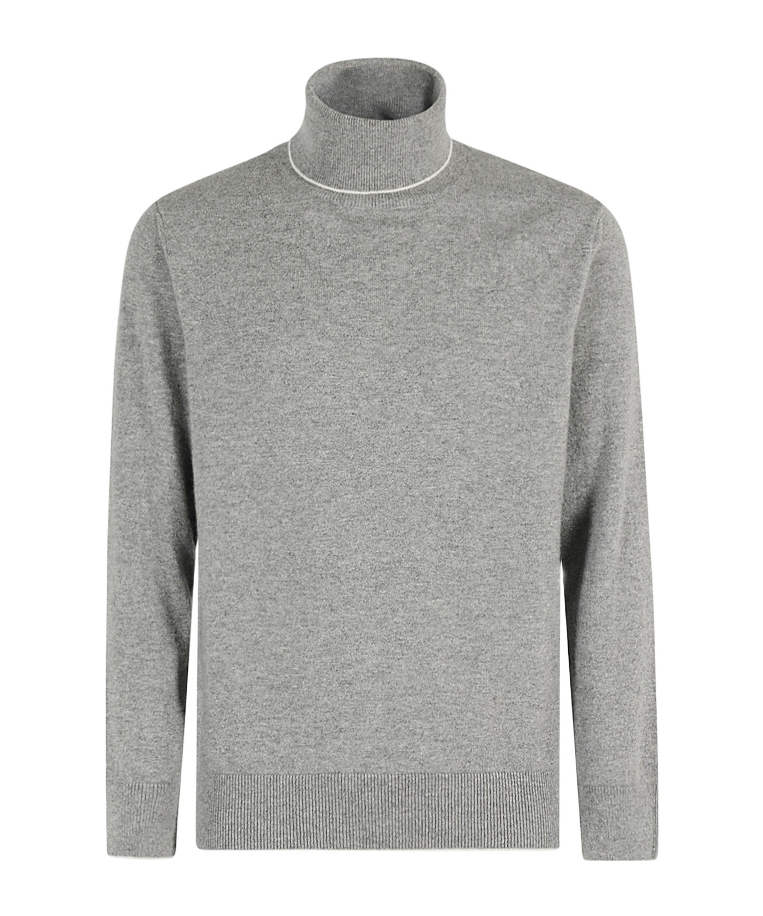 Eleventy Maglia Dolcevita Tipping In Gray