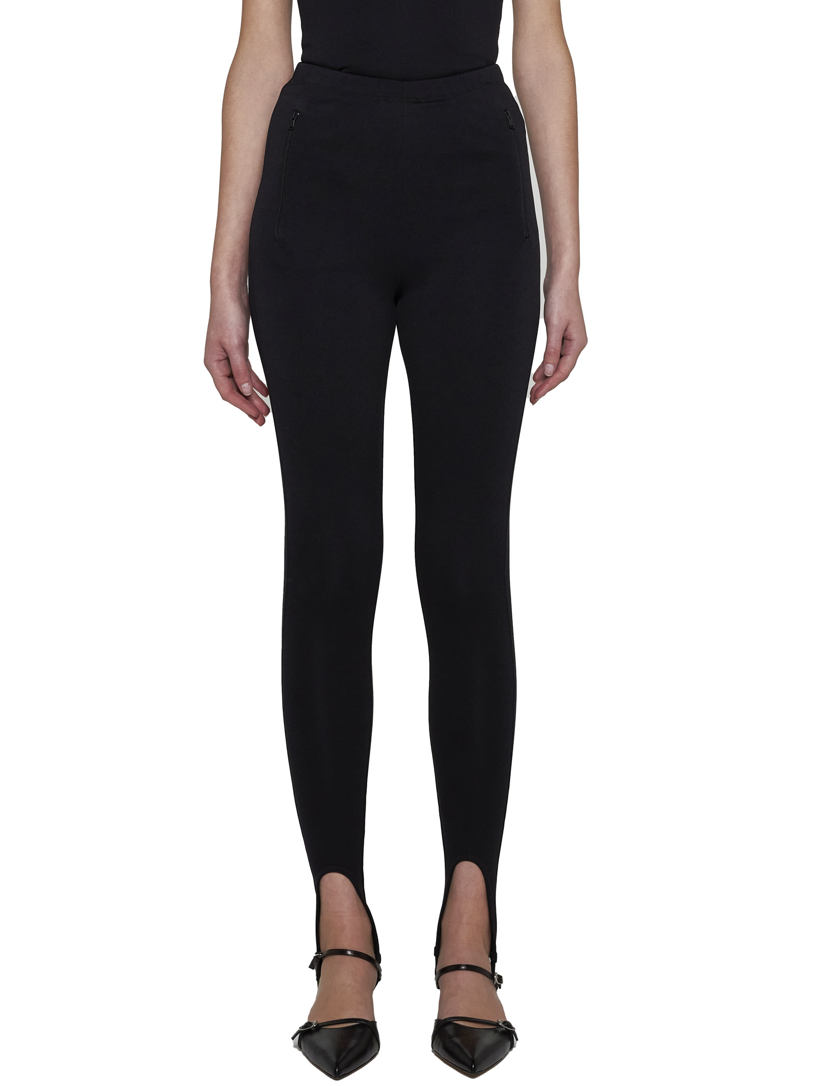 Shop Wardrobe.nyc Stretched Stirrup Leggings