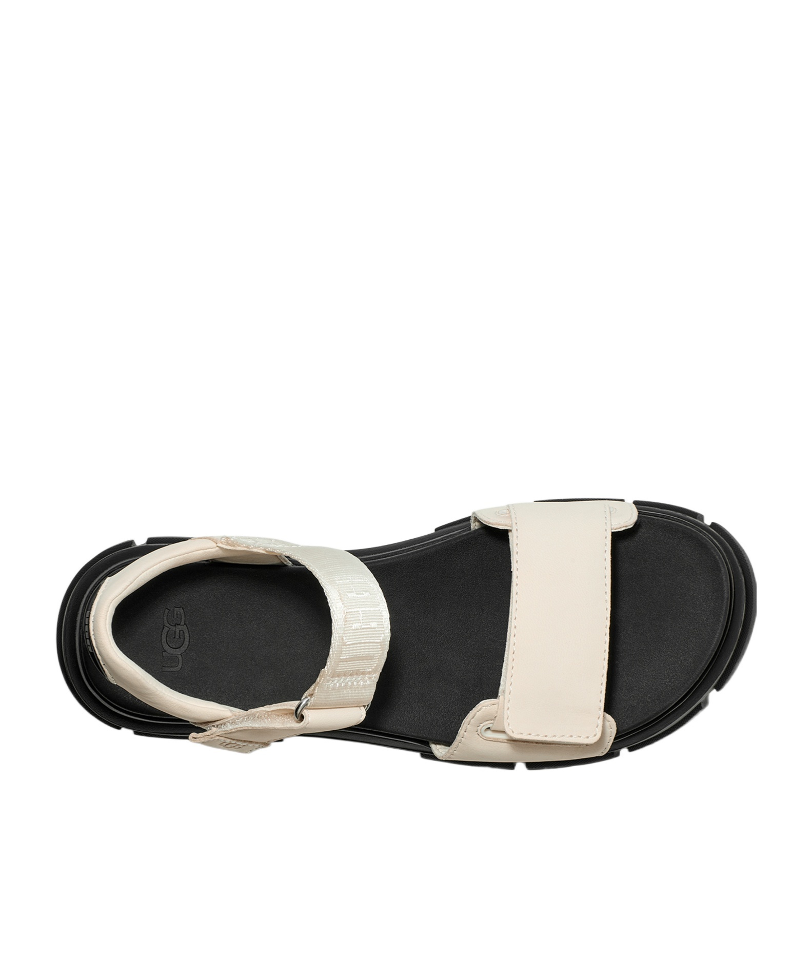 Shop Ugg Ashton 70mm Leather Sandals In Nude