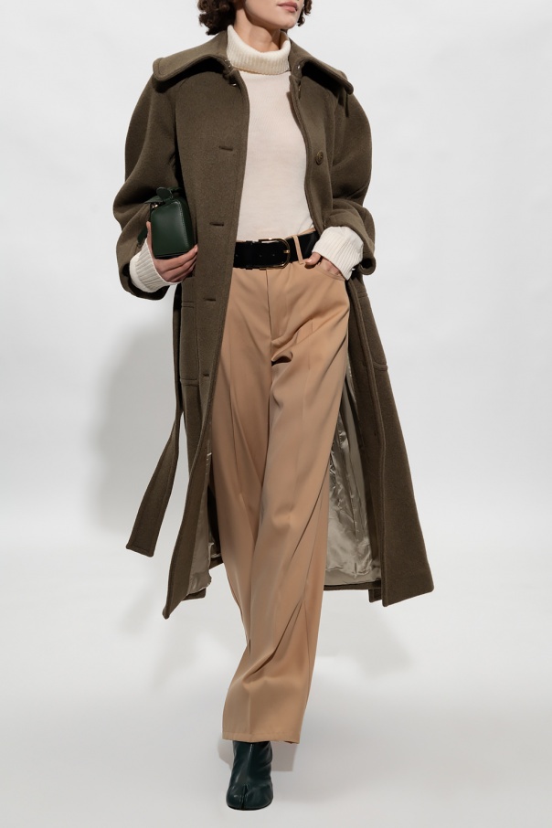 Jil Sander Trousers In Nude