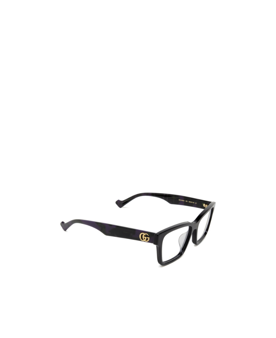 Gucci Eyewear Rectangular Frame Glasses In Black