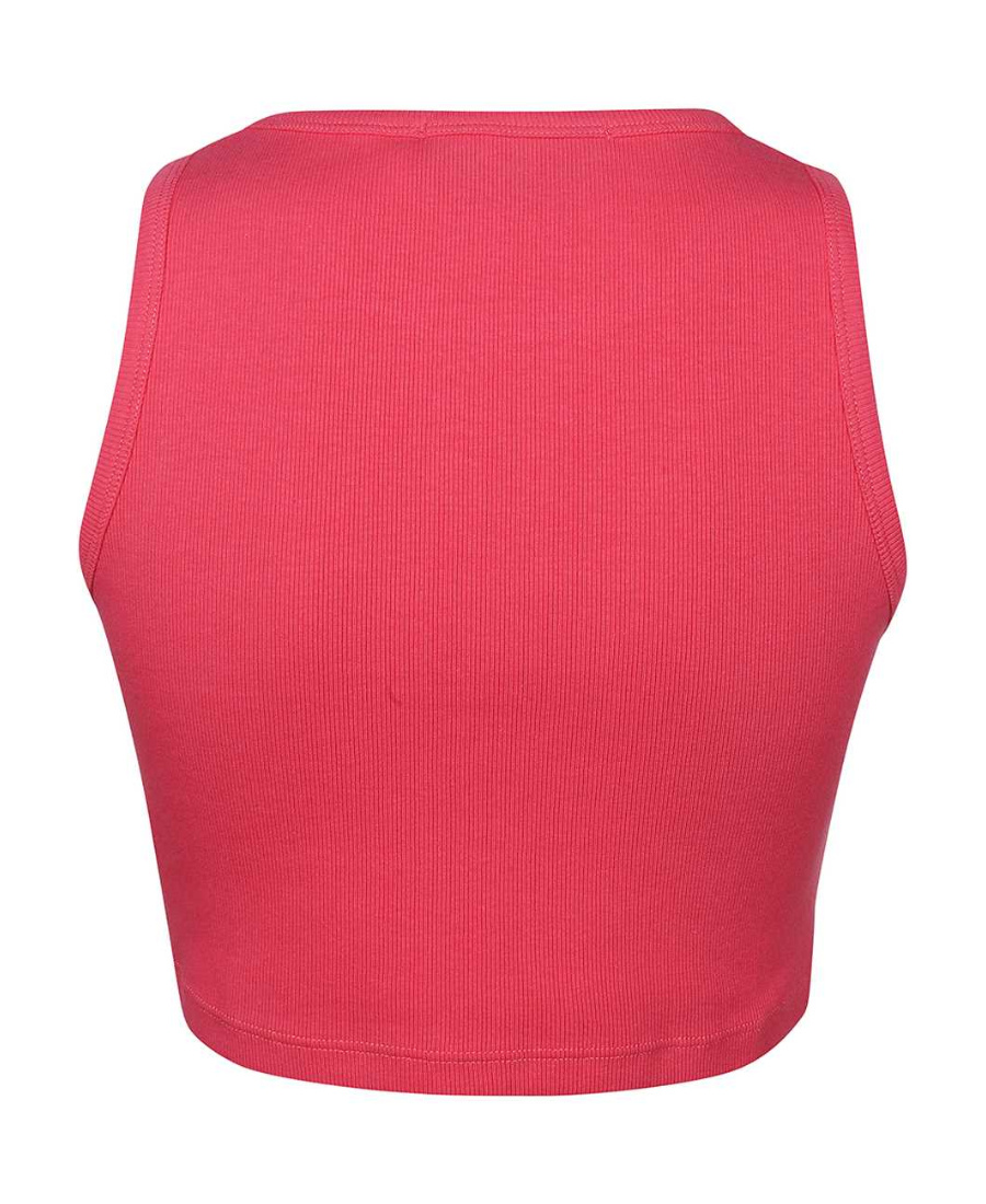 Msgm Logo Vest In Red
