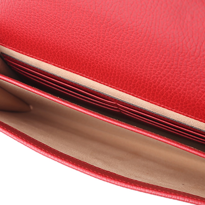 Gucci Gg Logo Handbag In Red