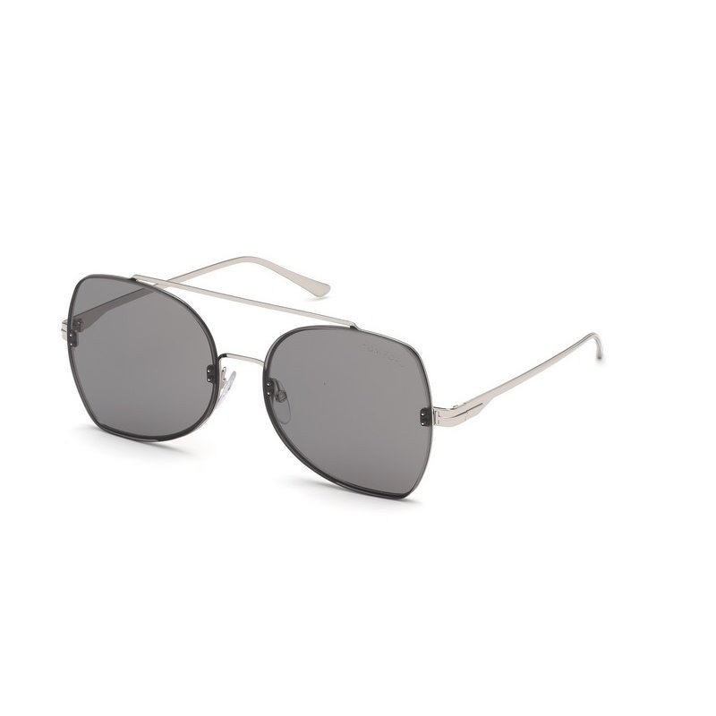 Tom Ford Eyewear Pilot-frame Sunglasses In Gray