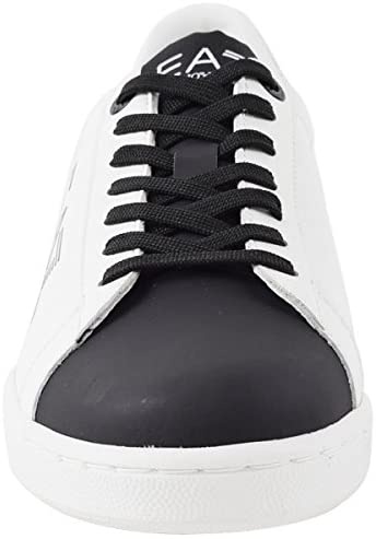 EA7 LOGO-LACING CASUAL SNEAKERS