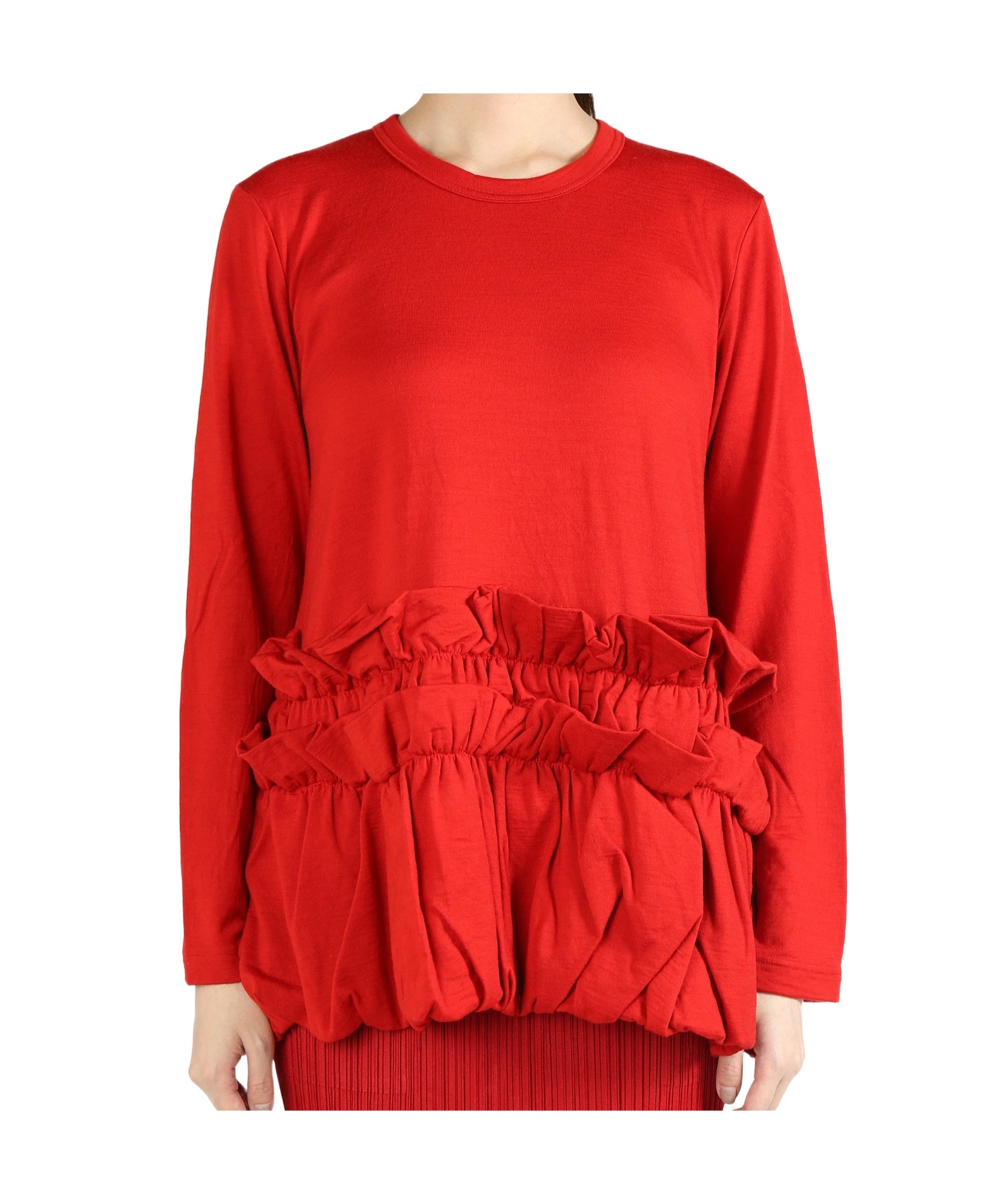 Comme Des Garçons Draped Blouse