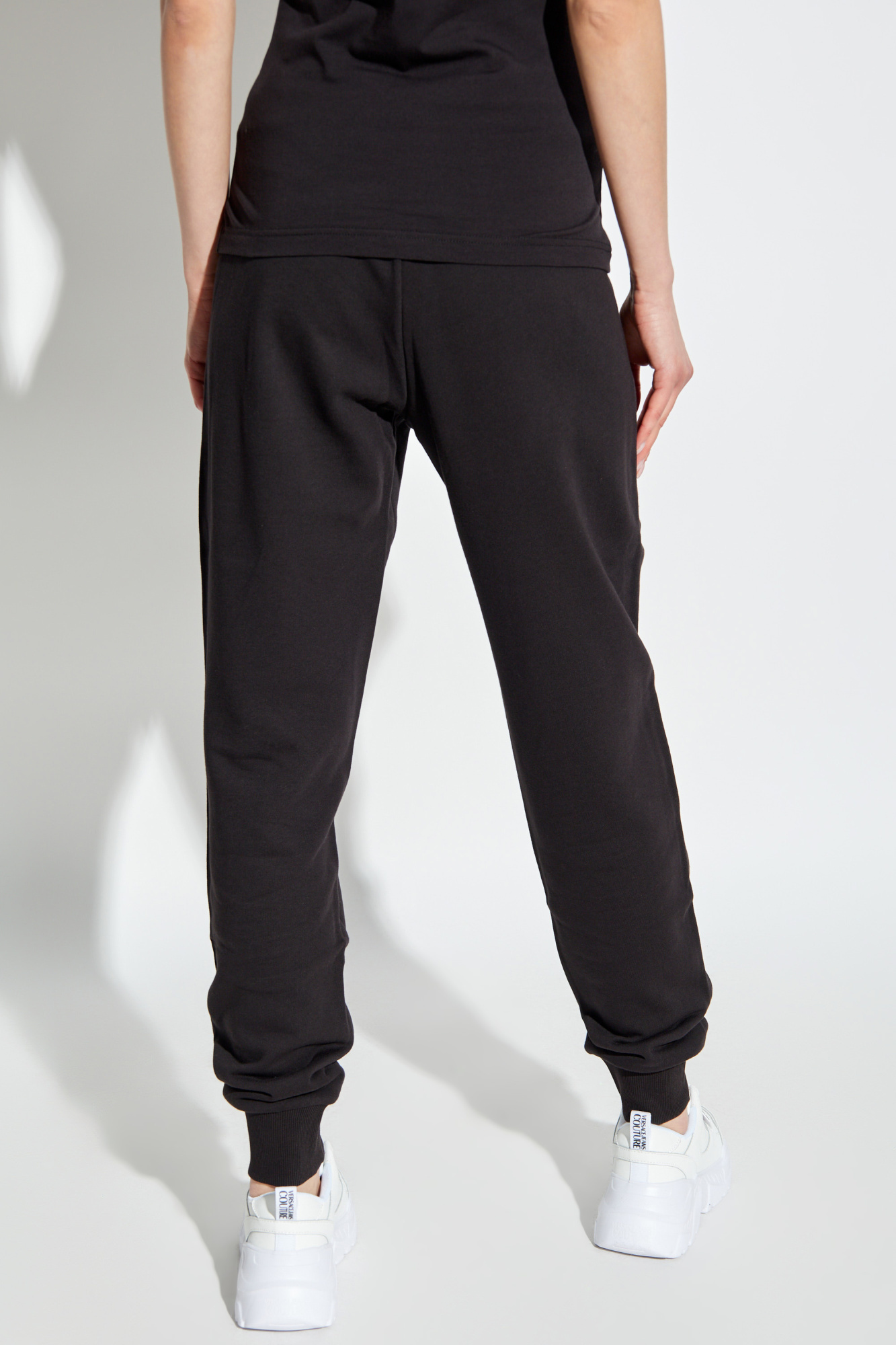 Versace Jeans Drawstring Sweatpants In Black