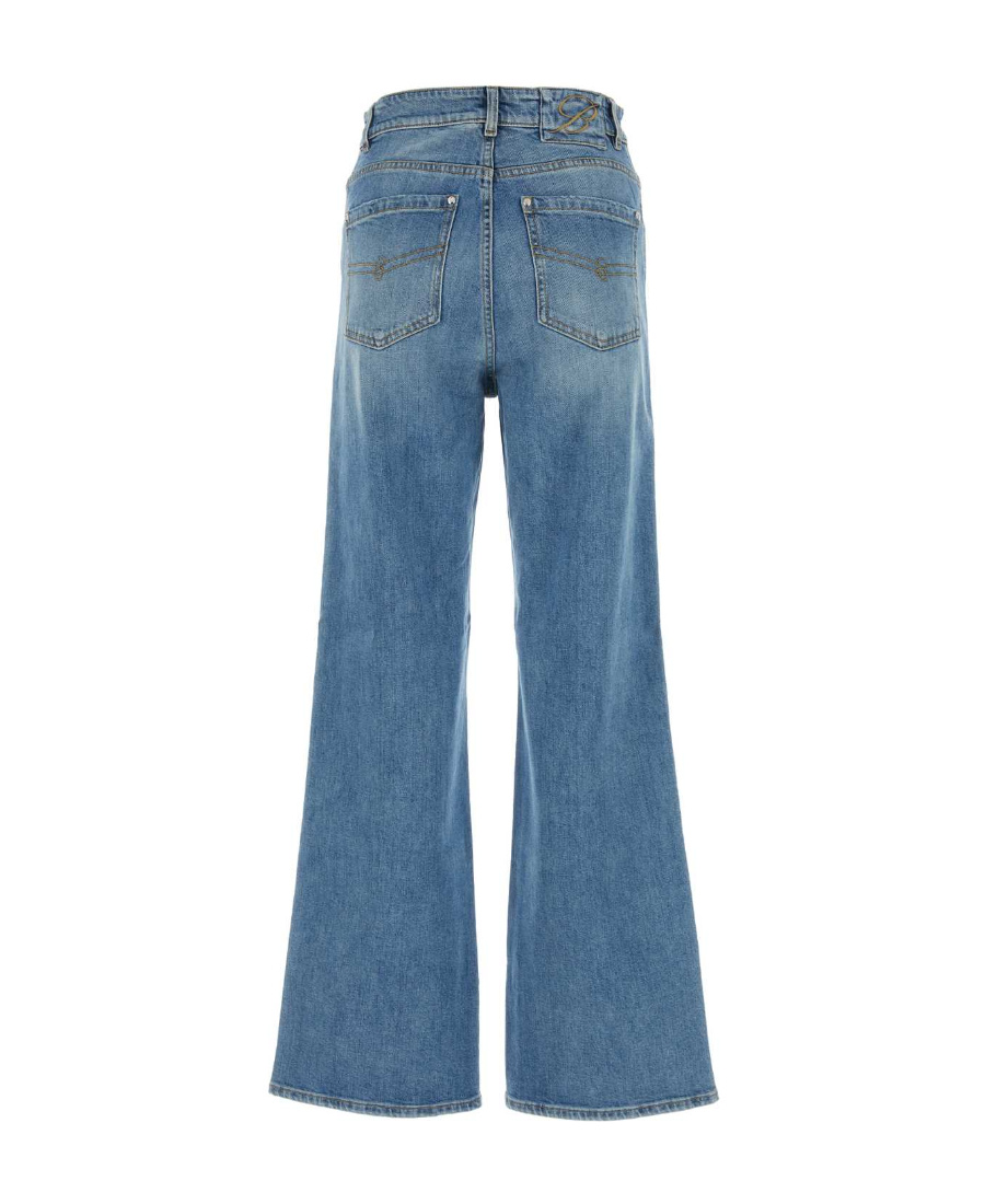 BLUMARINE MID-RISE BOYFRIEND-CUT JEANS
