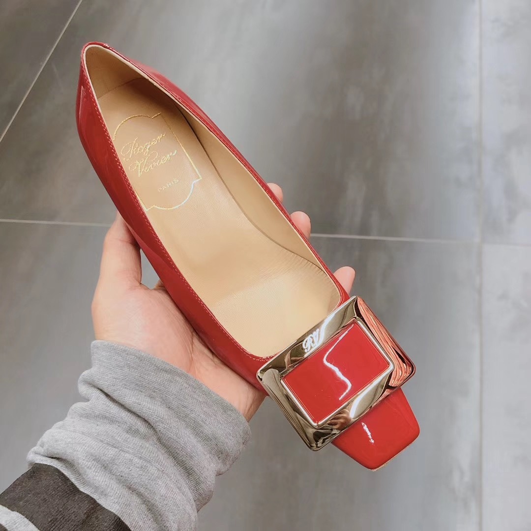 Roger Vivier Belle Vivier Shoes In Red