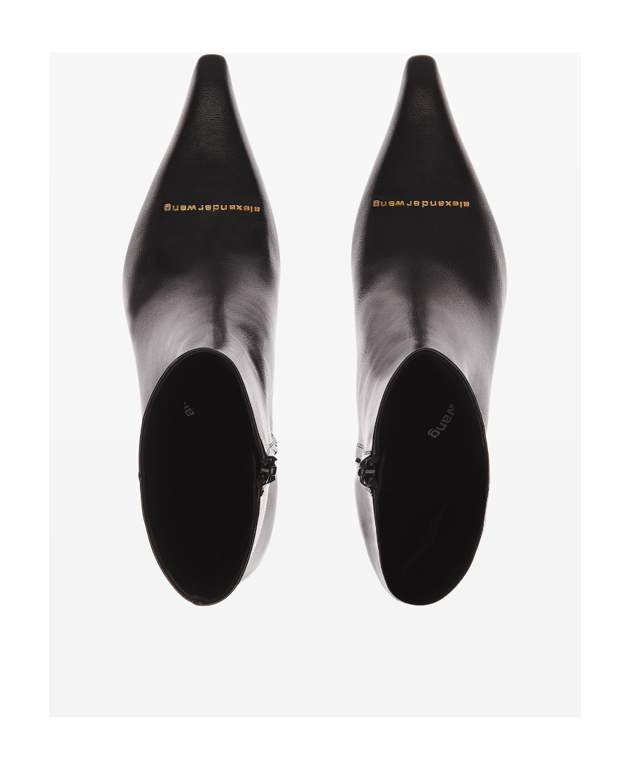 Alexander Wang Viola 60mm Leather Boots In Black