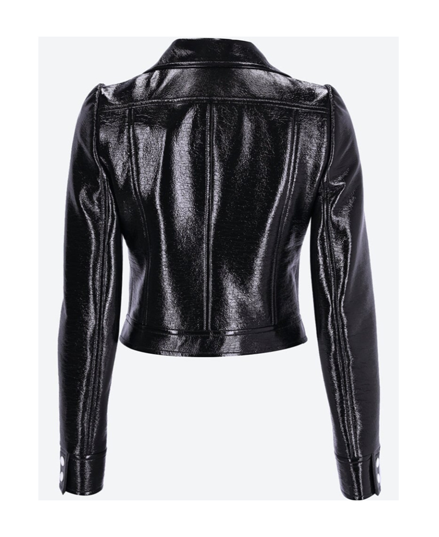 Shop Courrèges Long-sleeved Casual Jacket In Black