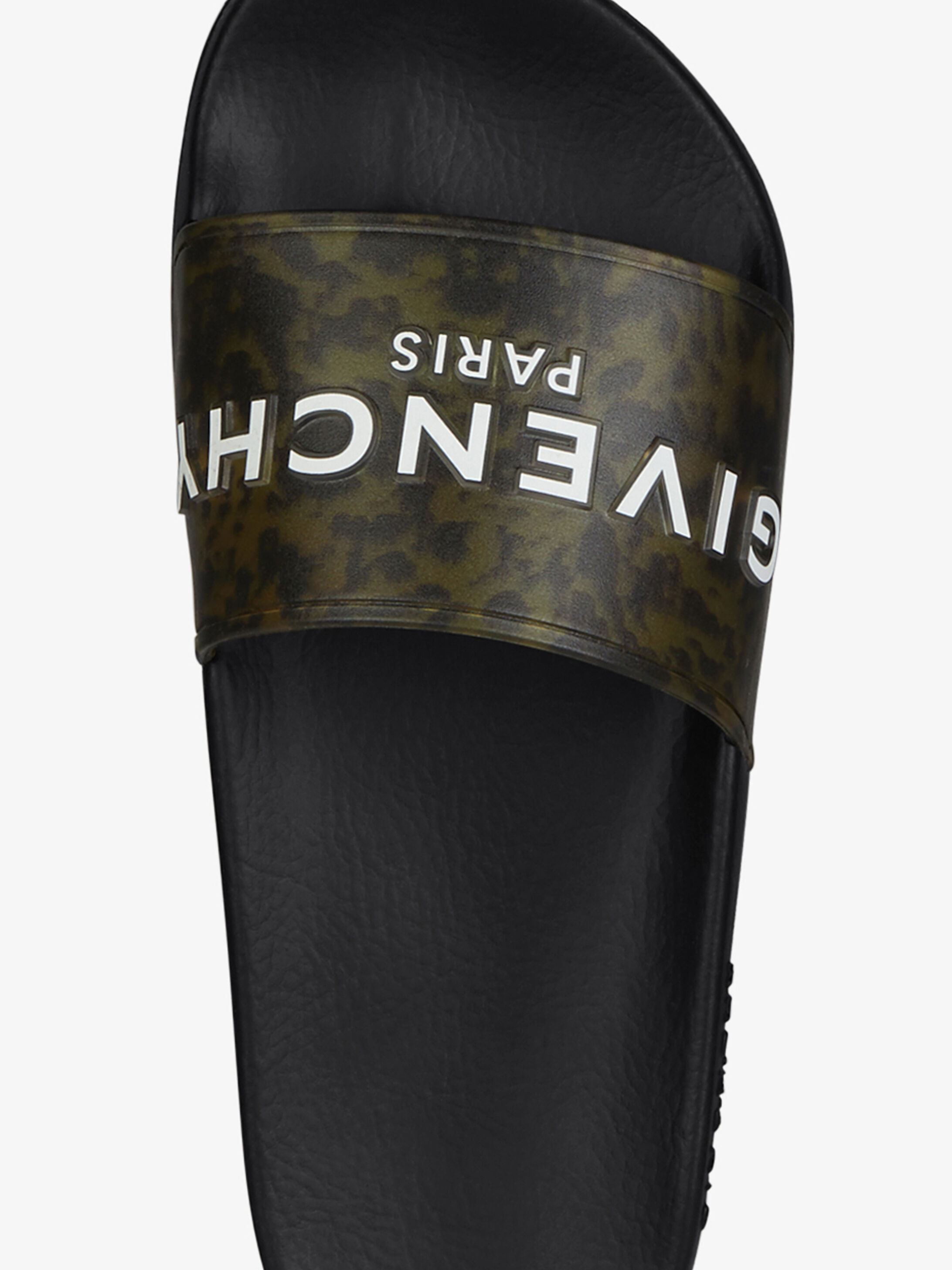 GIVENCHY MARBLE-EFFECT LOGO SLIDES
