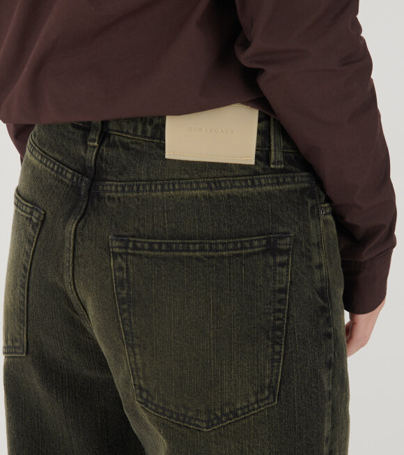 Our Legacy Mid Rise Straight-leg Jeans In Black