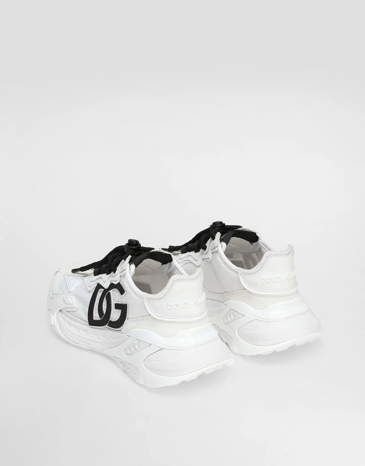 Dolce & Gabbana Day Faster Viscose Fabric Sneakers In Pattern